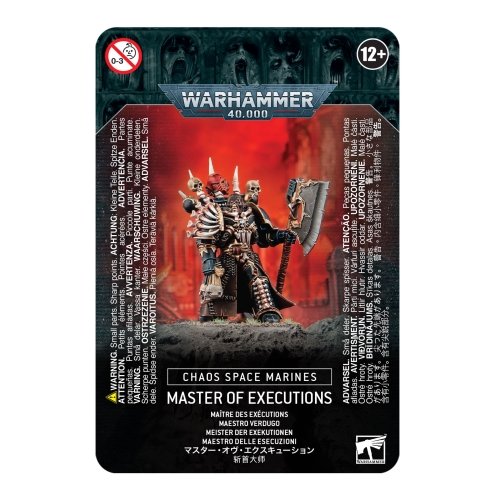 Cheap Miniature Chaos Space Marines Master of Executions from Games Workshop